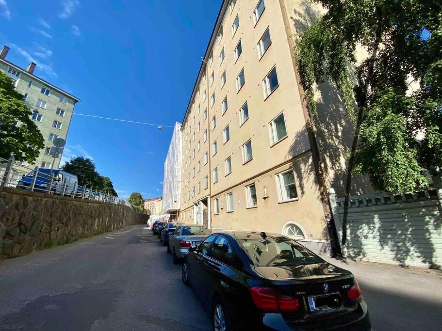 Studio Apartment, View Over The Roofs For The Sunrise Helsinki Luaran gambar